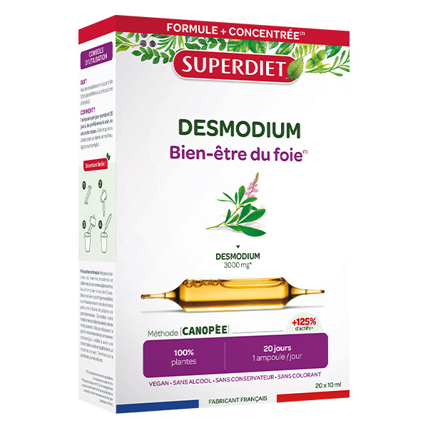 Desmodium 20 ampoules de 10ml 5