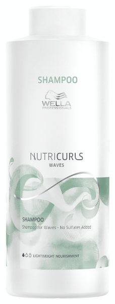 Wella Nutricurls Ondas Champú 1L - Imagen 4