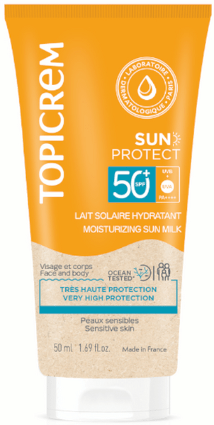 Topicrem Sun Protect Leche SPF50+ 50 ml