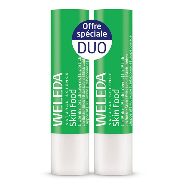 Duo Skin Food Stick Lèvres lot de 2x 4,8g 4