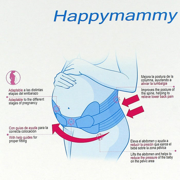 Primspine Mammy Faja Lumbar Talla Única Embarazada Beige 1 Unidad