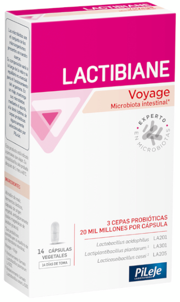 Pileje Lactibiane Voyage 14 Cápsulas