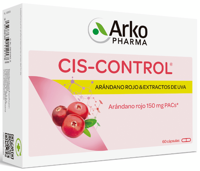 Arkopharma Rojo Cis-Control Cranberola 60 Cápsulas - Imagen 2
