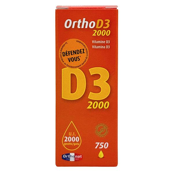 Ortho D3 2000 750 gouttes 30ml