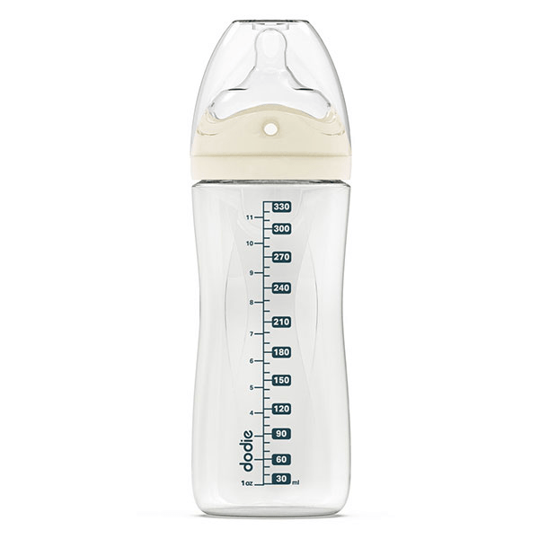 Biberon Tétine Multi-Perforée Anti-Colique Rose 330ml 4