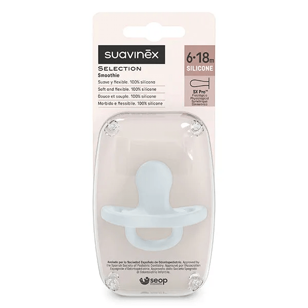 Sucette Réversible SXPRO 6 à 18 mois Colour Essence Bleu