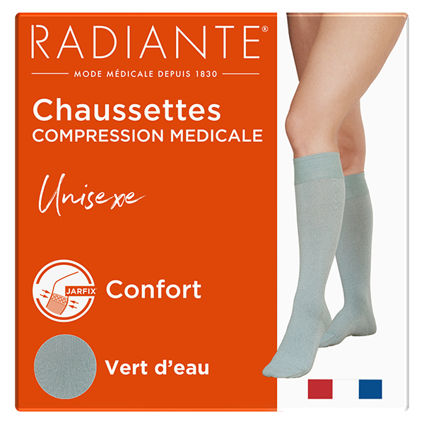 Chaussettes de compression Vert Ressource Taille 2 Classe 2