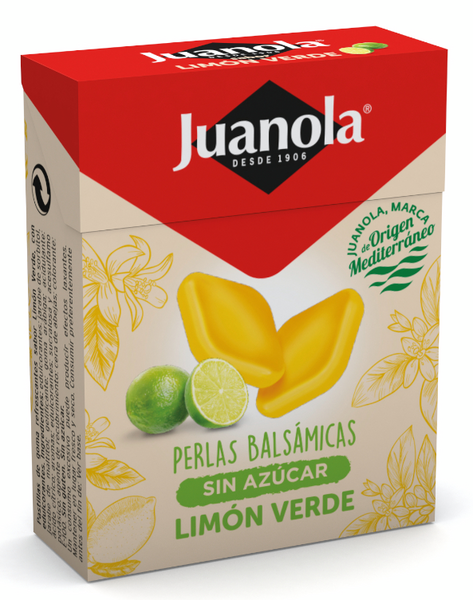 Juanola Perlas Limón Verde 25g