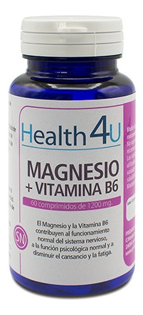 Health4U Magnesio + Vitamina B6 60 Comprimidos