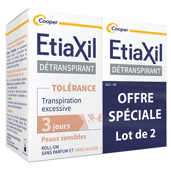 Déodorant Détranspirant 3 jours lot de 2 x 15ml 5