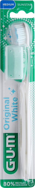 Gum Original White Cepillo Dental Medio - Imagen 2