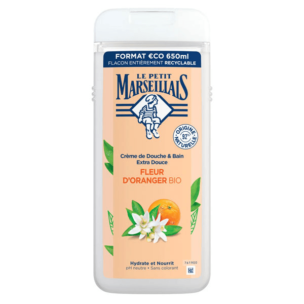 Douche & Bain Crème Extra Doux Fleur d'Oranger 650ml 3