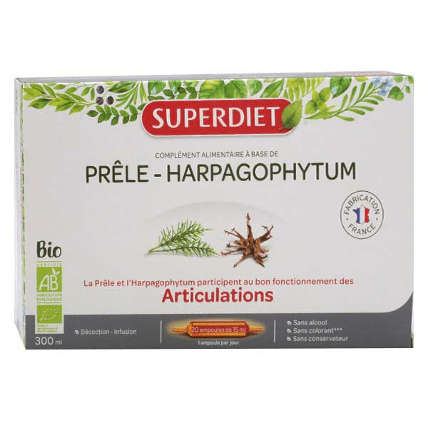 Prêle - Harpagophytum Bio 20 ampoules 4