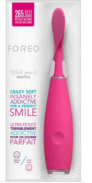 Foreo Issa Mini 2 Sensitive Cepillo Dental Eléctrico Sónico Wild Strawberry