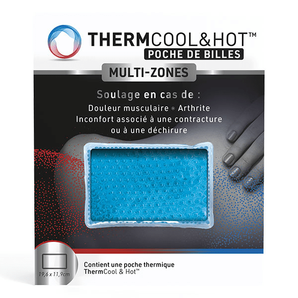 ThermCool&Hot Poche de Billes Multizones Douleurs Musculaires et Articulaires 3