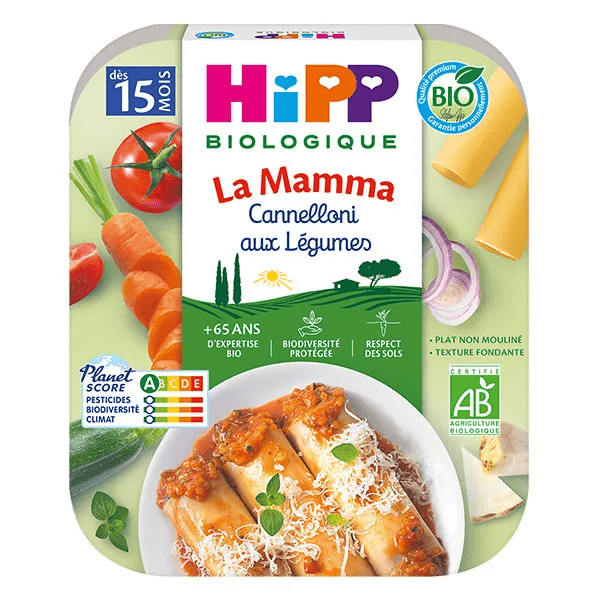 Cannelloni aux Légumes dès 15 mois 250g 2