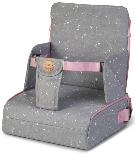 Saro Trona Portable Gris/Rosa