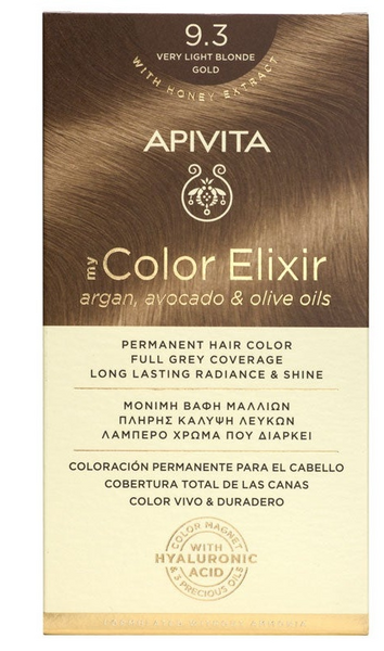 Apivita My Color Elixir Tinte Rubio Muy Claro Dorado Nº9.3