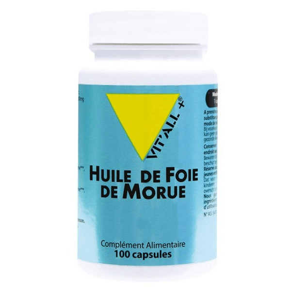 Huile de Foie de Morue 100 capsules 2
