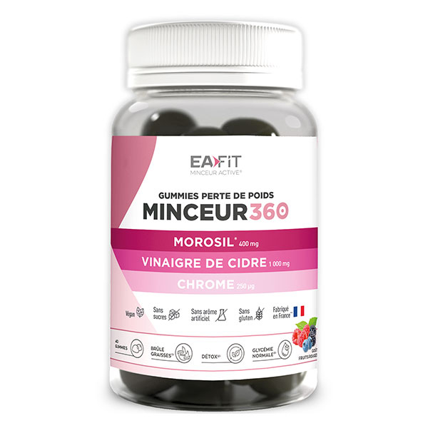 Eafit Minceur 360 Morosil et Vinaigre de Cidre - Gummies Morosil Perte de Poids