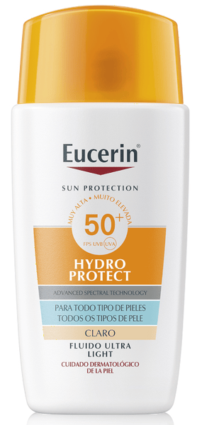 Eucerin Hydro Protect Fluido Ultra Light Tinted Light Spf50+ 50 Ml - Imagen 3