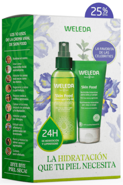 Weleda Skin Food Crema Original 30 ml + Aceite Seco 100 ml