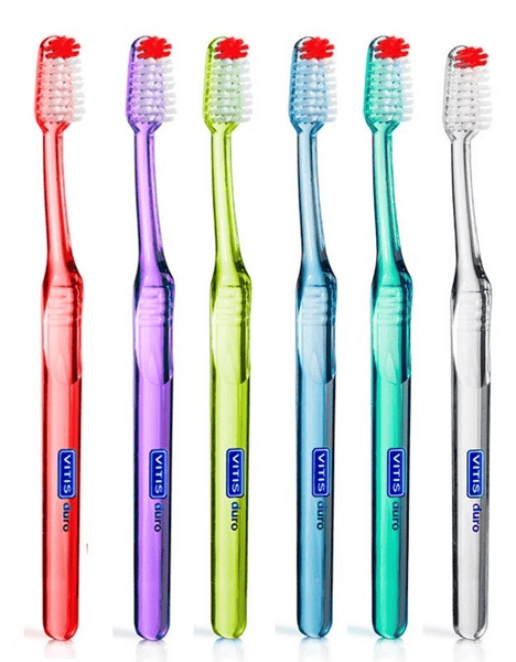 Vitis Cepillo Dental Duro 3 uds