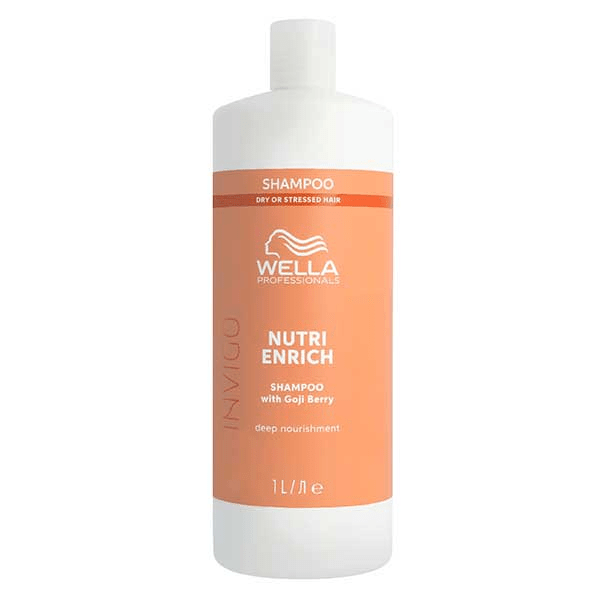 Invigo Nutri Enrich Shampoing nourrissant pour cheveux secs ou fragilisés 1L