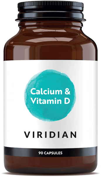 Viridian Calcio Y D3 Alta Potencia 90 Cápsulas