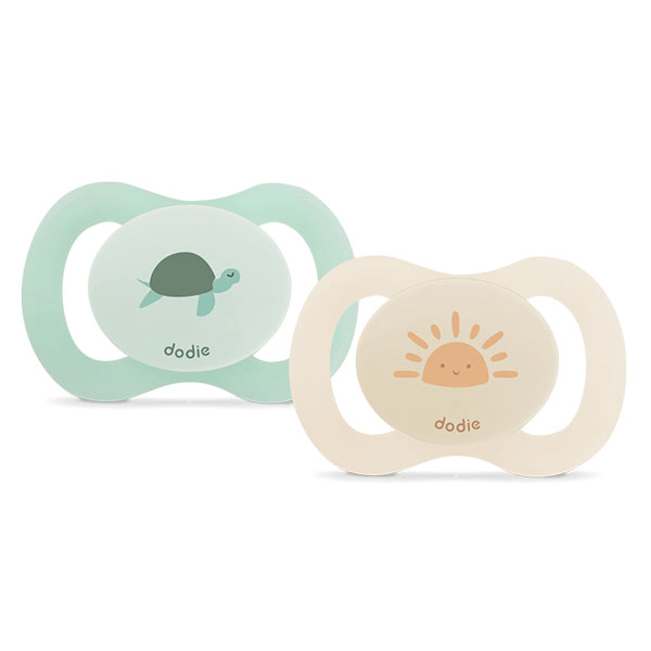 Sucette Anatomique Duo 0 à 2 mois Newborn Motif tortue soleil N3 4