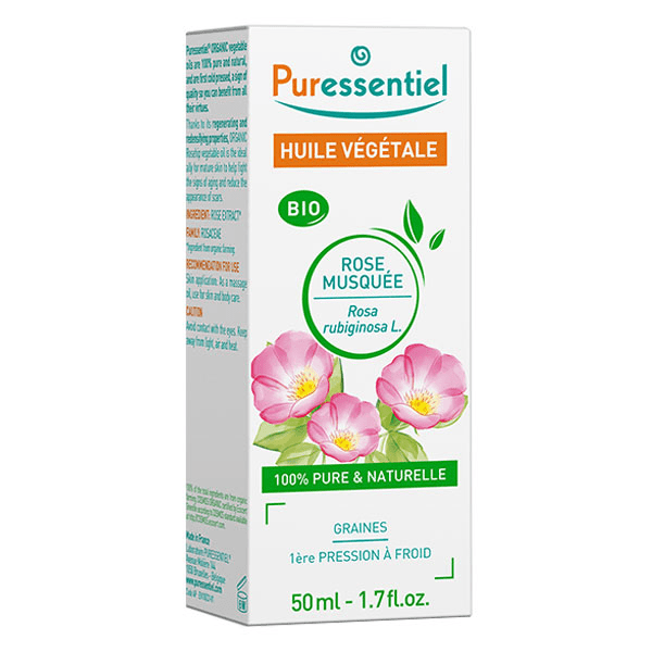 Huile Végétale Rose Musquée Bio 50ml 3