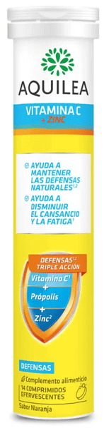 Aquilea Vitamina C + Zinc 15 Comprimidos