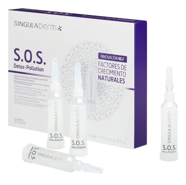 Singuladerm S.O.S Detox-Pollution 4 Viales X 10,5 Ml
