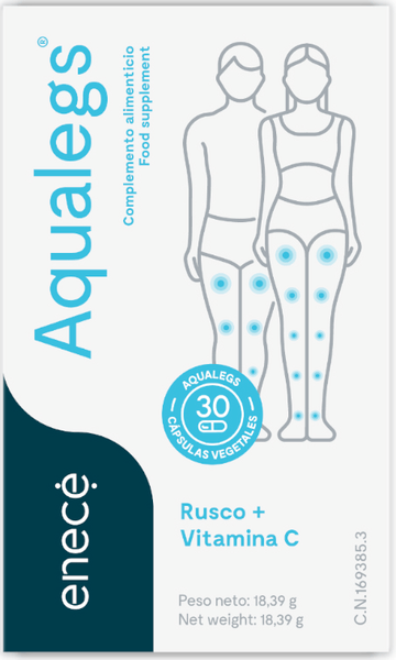 Aqualegs Castaño 30Caps - Imagen 2