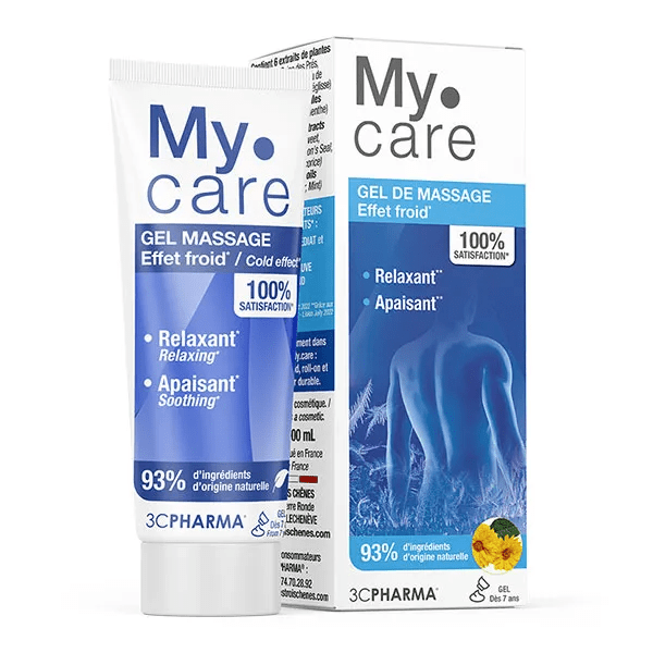 My Care Gel de massage effet froid 100ml 2