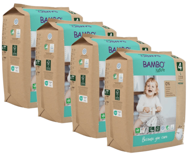 Bambo Nature Pants T4 (7-14 Kg) 4x20 uds