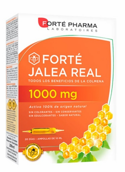 Forté Pharma Jalea Real 1000mg 20 Ampollas