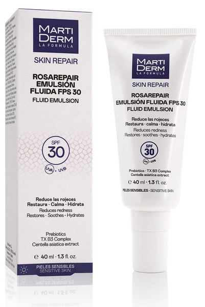 MartiDerm Rosarepair Emulsión Fluida SPF30 40ml