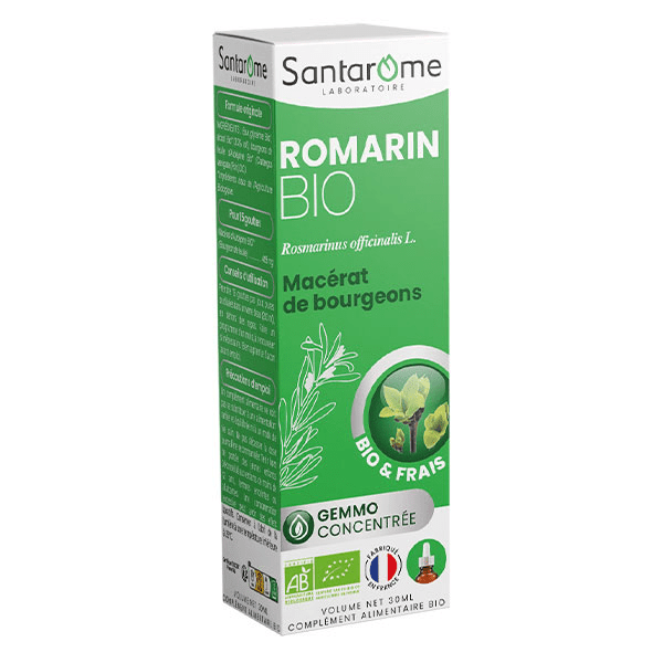 Santarome Complément alimentaire Romarin Bio Digestion Flacon 30ml 4