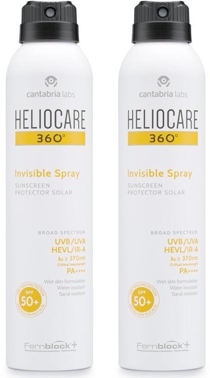 Imagen de Heliocare 360 Spray Invisible SPF50 2x200 ml 🌞 en OfertitasTOP