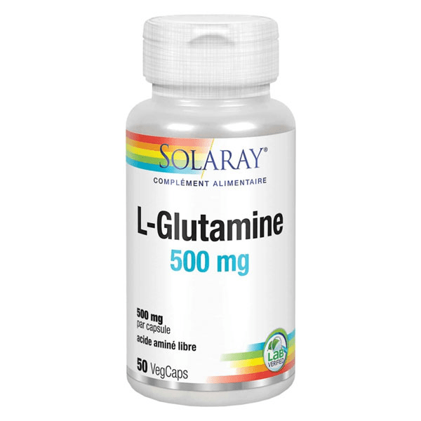 L- Glutamine 500mg 50 capsules végétales 3