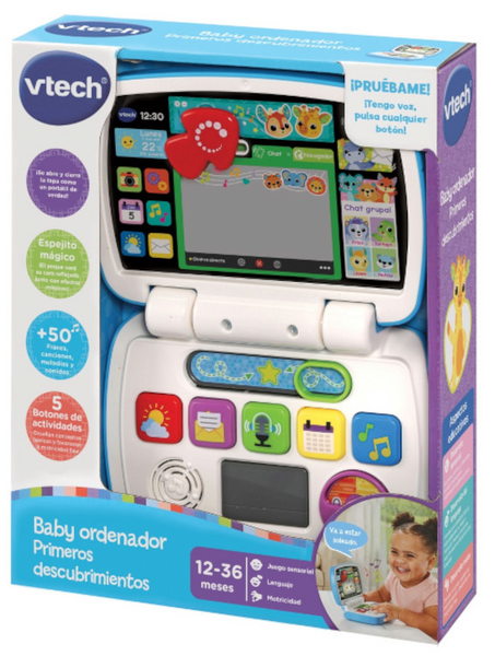 Vtech Baby Ordenador Primeros Descubrimientos 12-36m