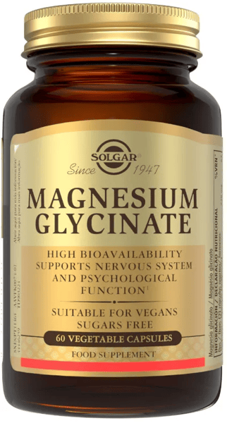 Solgar Magnesio Bisglicinato 60 Cápsulas Vegetales
