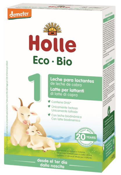 Holle Eco-Bio Leche de Cabra 1 Lactantes 400 gr