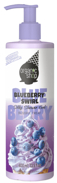 organic shop ice gel de ducha helado de arandano 400 ml