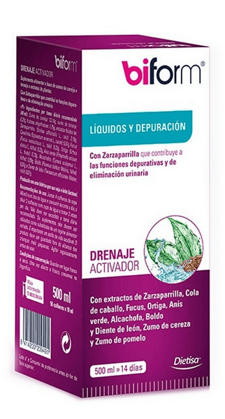 En Oferta Dietisa Drenaje Activador Biform 500 Ml