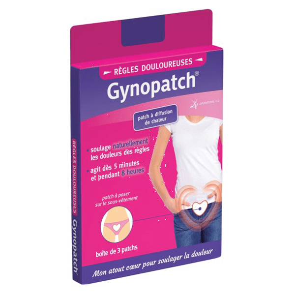 Laboratoire X.O Gynopatch Patchs pour Règles Douloureuses 3 unités 2