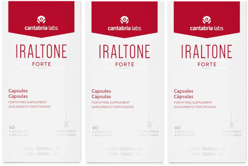 Imagen de Iraltone Forte cápsulas cabello 180 cápsulas en OfertitasTOP