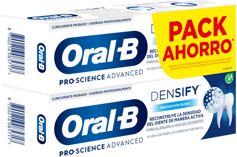 Oral-B Pasta Densify Protección Diaria 2x75ml