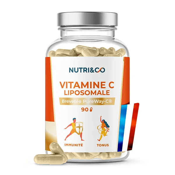 Nutri&Co Vitamine C Liposomale Immunité et Tonus 90 gélules Vegan 2